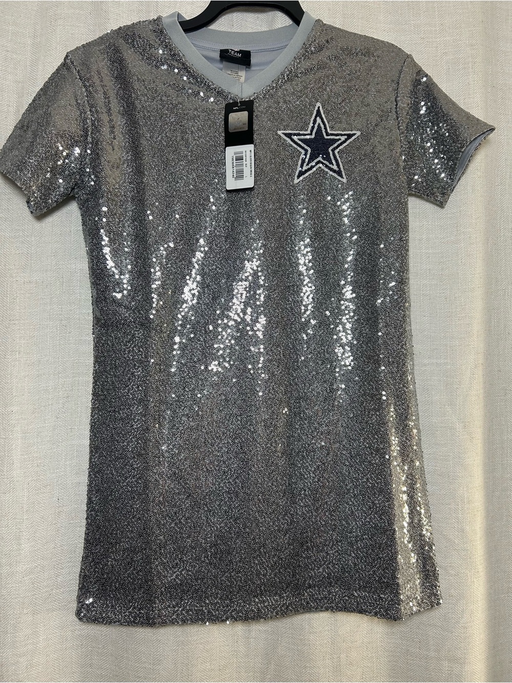 Micah Parsons Dallas Cowboys Girls Youth Sequin Player Name - Number  Shirt